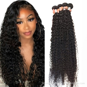 Cheap Human Hair Extension Bundles Afro Kinky Curly Wave Raw Brazilian Virgin Cuticle Aligned Human Hair Double Drawn Bundles